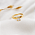 Anel Solitário Ouro 18k Moissanite - Imagem 2