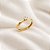Anel Solitário Ouro 18k Moissanite - Imagem 2
