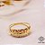 Anel 3 cores Ouro 18k - Imagem 1