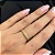 Anel Aparador Ouro 18k Zircônias - Imagem 3