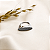 Anel Pavê Ouro Branco 18k Moissanite - Imagem 2