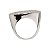 Anel Pavê Ouro Branco 18k Brilhante Moissanite 48 Pts - Imagem 9
