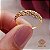Anel Aparador Diamantado Ouro 18k - Imagem 1