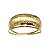 Anel Estamparia Ouro 18k - Imagem 2