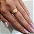 Anel Estamparia Ouro 18k - Imagem 3