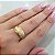 Anel Estamparia Ouro 18k - Imagem 1