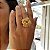 Anel Flor Filigrana Ouro 18k - Imagem 2