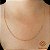 Cordão Elo Português Ouro 18k - 50cm - Imagem 1