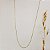 Cordão Cadeado Masculino Ouro 18k - 60cm - Imagem 7