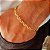 Pulseira Cadeado Masculina Ouro 18k - Imagem 1