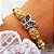 Kit Pulseira Berloques Ouro 18k - Imagem 1