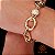 Pulseira Berloque Ouro 18k Zircônias - Imagem 1