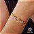 Pulseira Berloque Fé Ouro 18k - Imagem 1
