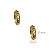 Brinco Argola Diamantado Ouro 18k - Imagem 3
