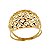 Anel Diamantado Ouro 18K Vazado - Imagem 1