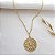 Kit Cordão Ouro 18k + Pingente Mandala Ouro 18k - Imagem 4