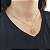 Kit Cordão Ouro 18k + Pingente Mandala Ouro 18k - Imagem 2