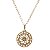 Kit Cordão Ouro 18k + Pingente Mandala Ouro 18k - Imagem 1