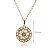 Kit Cordão Ouro 18k + Pingente Mandala Ouro 18k - Imagem 3