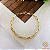 Pulseira Infantil Cadeado Ouro 18k - Imagem 1