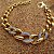 Pulseira Elos Ouro 18k Zircônias - Imagem 8