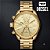 Relógio Diesel Masculino Dourado Dz4475 C1kx - Imagem 3