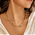 Gargantilha Choker Elos Ouro 18k - Imagem 3