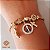 Pulseira Momentos Ouro 18k Zircônias - Imagem 1