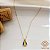 Kit Cordão Ouro 18k + Pingente Nossa Senhora Aparecida Ouro 18k - Imagem 1