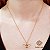Kit Cordão Ouro 18k + Pingente Espírito Santo Ouro 18k - Imagem 1