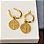 Brinco Argola São Bento Ouro 18k - Imagem 5