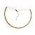 Gargantilha Choker Aro Torcido Ouro 18k - Imagem 1