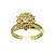 Anel Chuveiro Rainha Ouro 18k Diamantes - Imagem 1