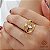 Anel Gold Line Ouro 18k Madrepérola - Imagem 1
