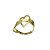 Anel Gold Line Coração Ouro 18k - Imagem 1