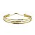 Bracelete Ouro 18k Zircônias - Imagem 1