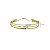 Bracelete Ouro 18k Zircônias - Imagem 3