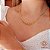 Gargantilha Groumet Ouro 18k - Imagem 1
