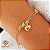 Pulseira Coração Ouro 18k - Imagem 1