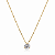 Gargantilha Veneziana com Ponto de Luz Zircõnias Ouro 18k - 45CM - Imagem 1