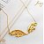 Gargantilha Bold Asa de Anjo Ouro 18k - Imagem 4