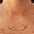Gargantilha Bold Asa de Anjo Ouro 18k - Imagem 1