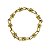 Pulseira Cadeado Esferas Ouro 18k - Imagem 1