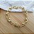 Pulseira Cadeado Esferas Ouro 18k - Imagem 8