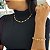 Pulseira Cadeado Esferas Ouro 18k - Imagem 10