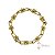 Pulseira Cadeado Esferas Ouro 18k - Imagem 3