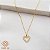 Kit Cordão Ouro 18k + Pingente Coração Ouro 18k - Imagem 1