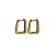 Brinco Argola Quadrado Ouro 18k - Imagem 10