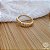 Anel Aparador Filigrana Ouro 18k - Imagem 1