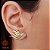 Brinco Bold Asas De Anjo Ouro 18k - Imagem 1
